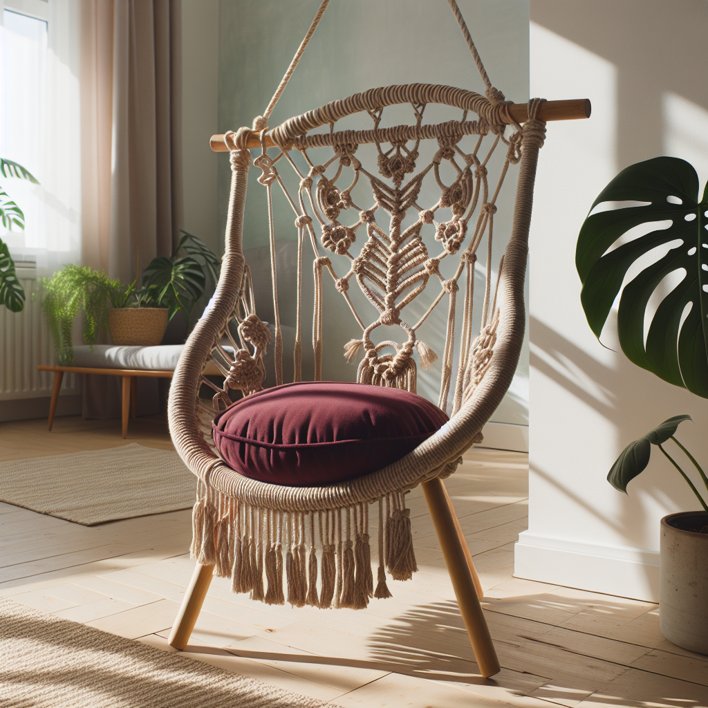 DIY Macrame Chair