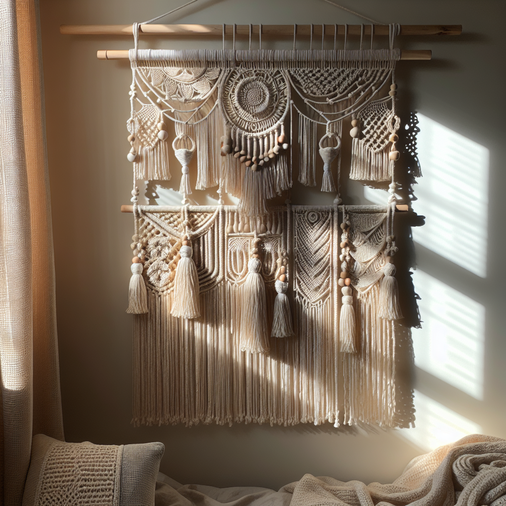 DIY Macrame Curtain
