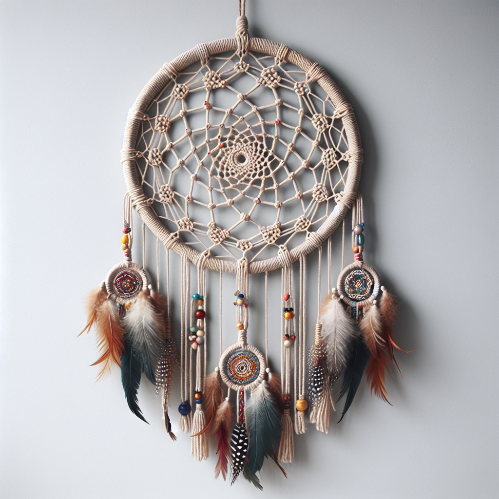 DIY Macrame Dreamcatcher
