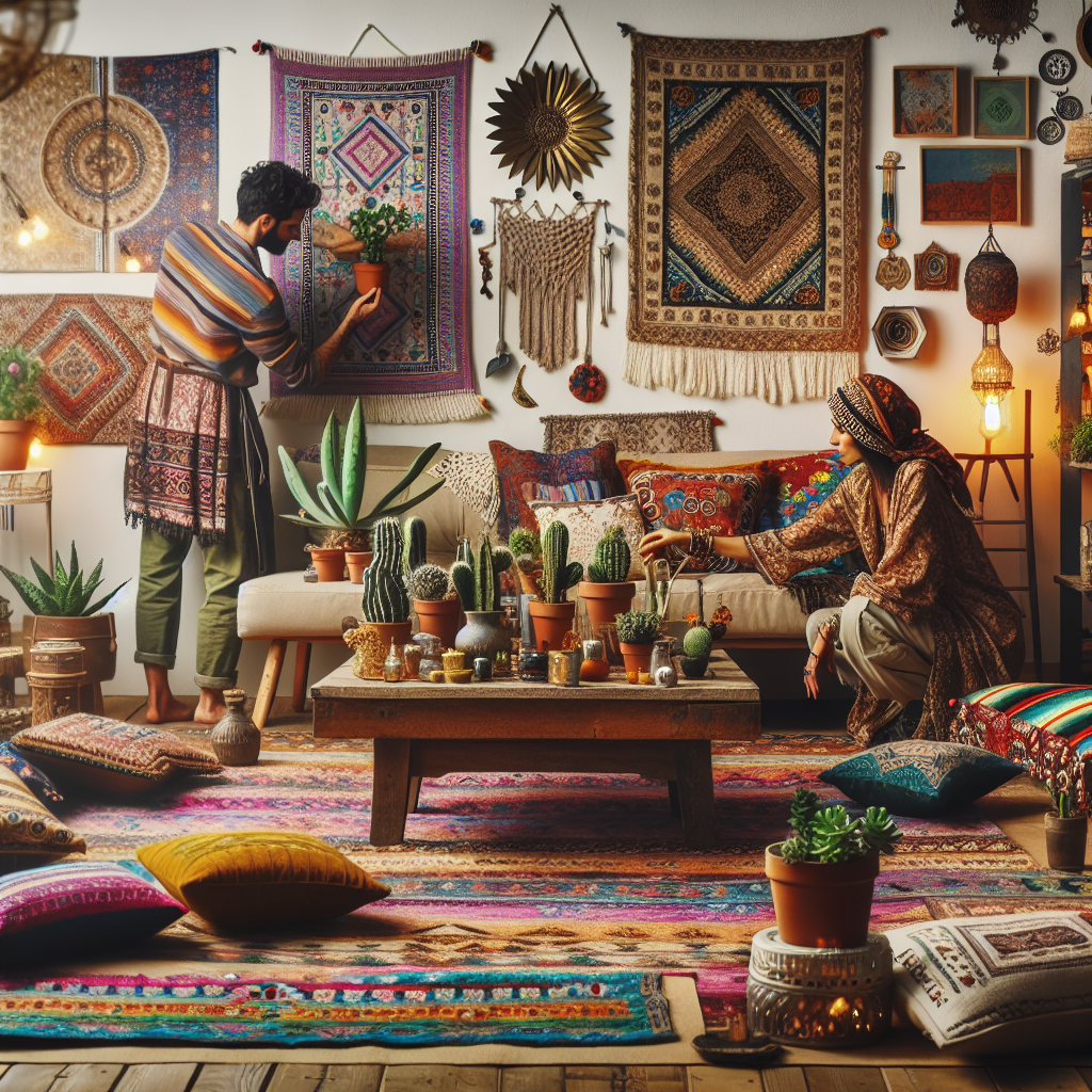 bohemian home decor